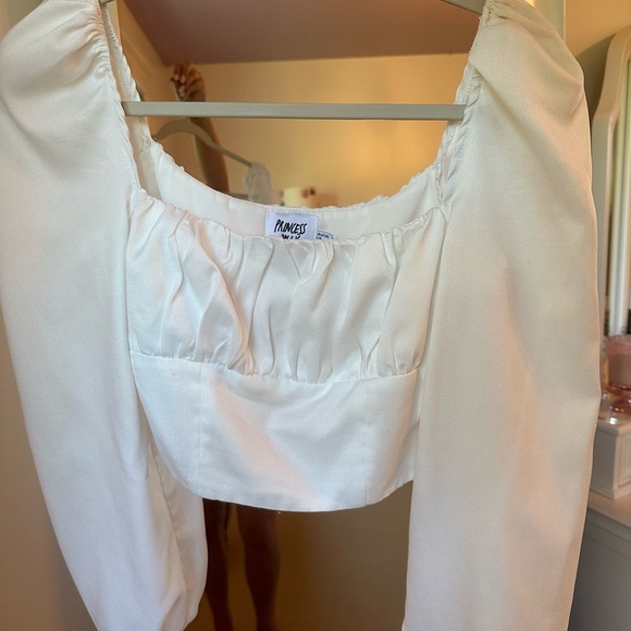 Princess Polly Elegant Cream Blouse - Picture 5 of 5